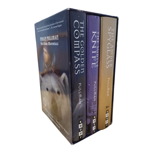 Other - His Dark Materials 3-Book Collectible Hardcover Box Set Philip Pullman (No Map)